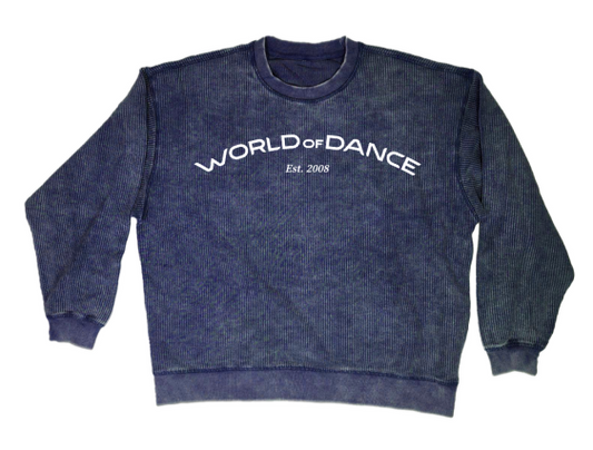 Corded Crewneck (BLUE)